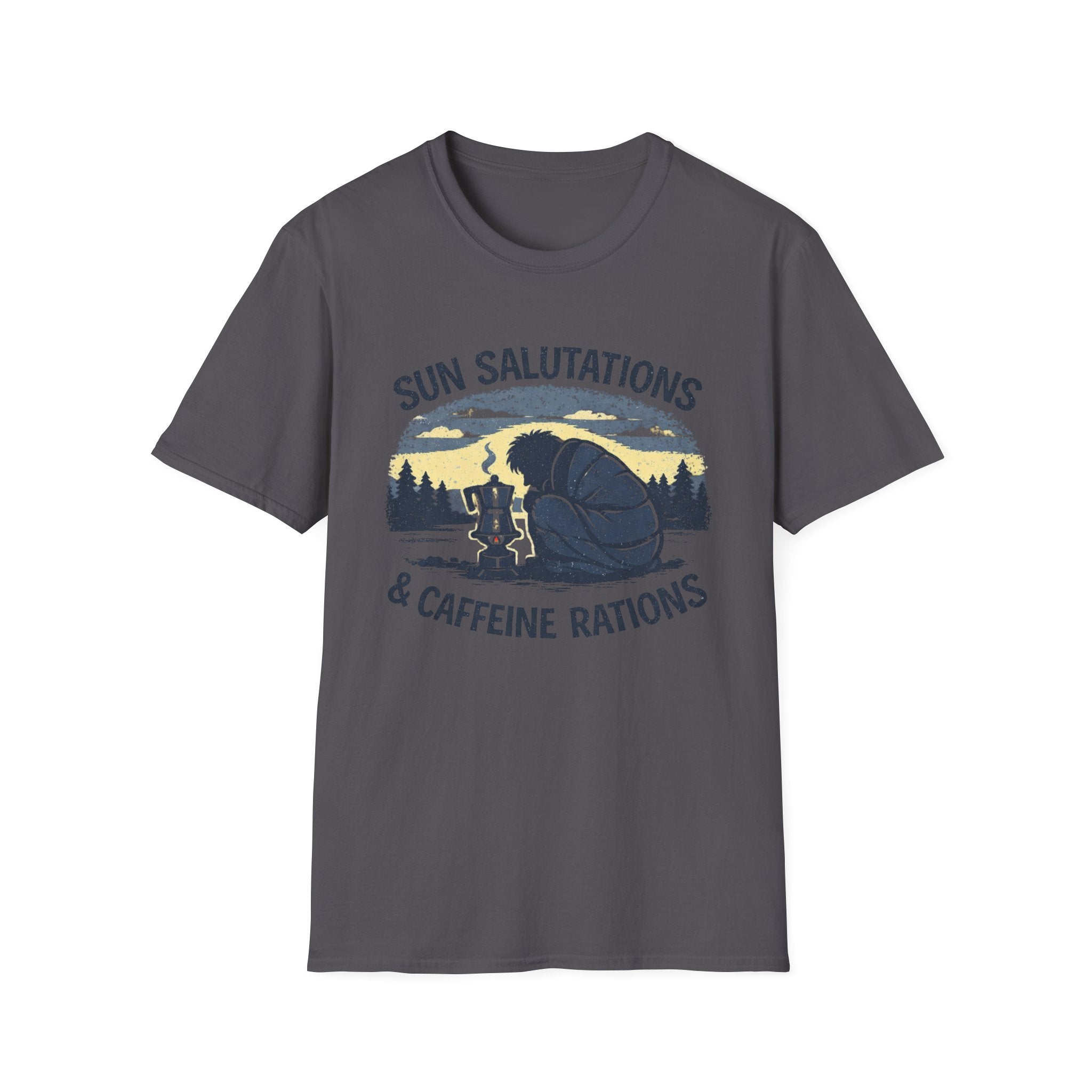 Sun Salutations & Caffeine Rations T-Shirt