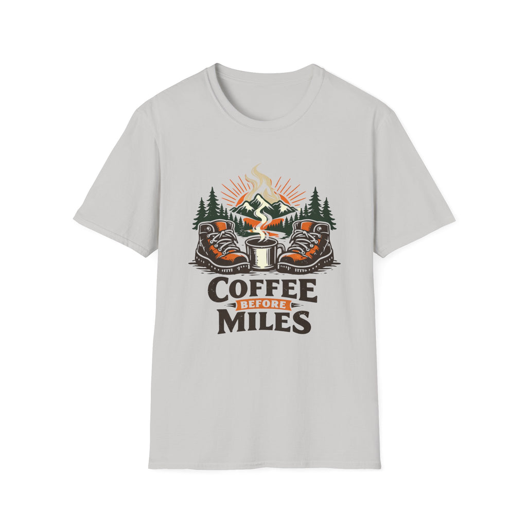 Coffee Before Miles T-Shirt