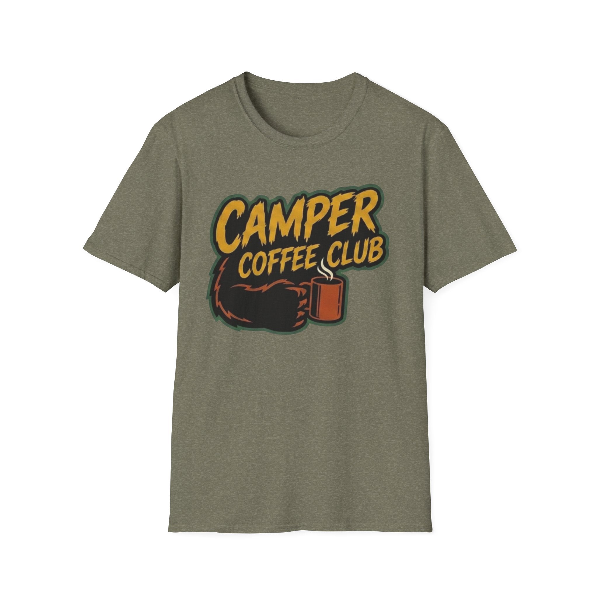 Camper Coffee Club T-Shirt Bear Claw