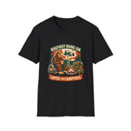 Bigfoot Runs On Coffee And Campfires T-Shirt