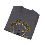 Wake Brew Explore Fuel Design T-Shirt