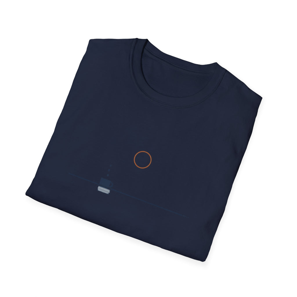 Coffee Morning Sunrise Minimalist T-Shirt