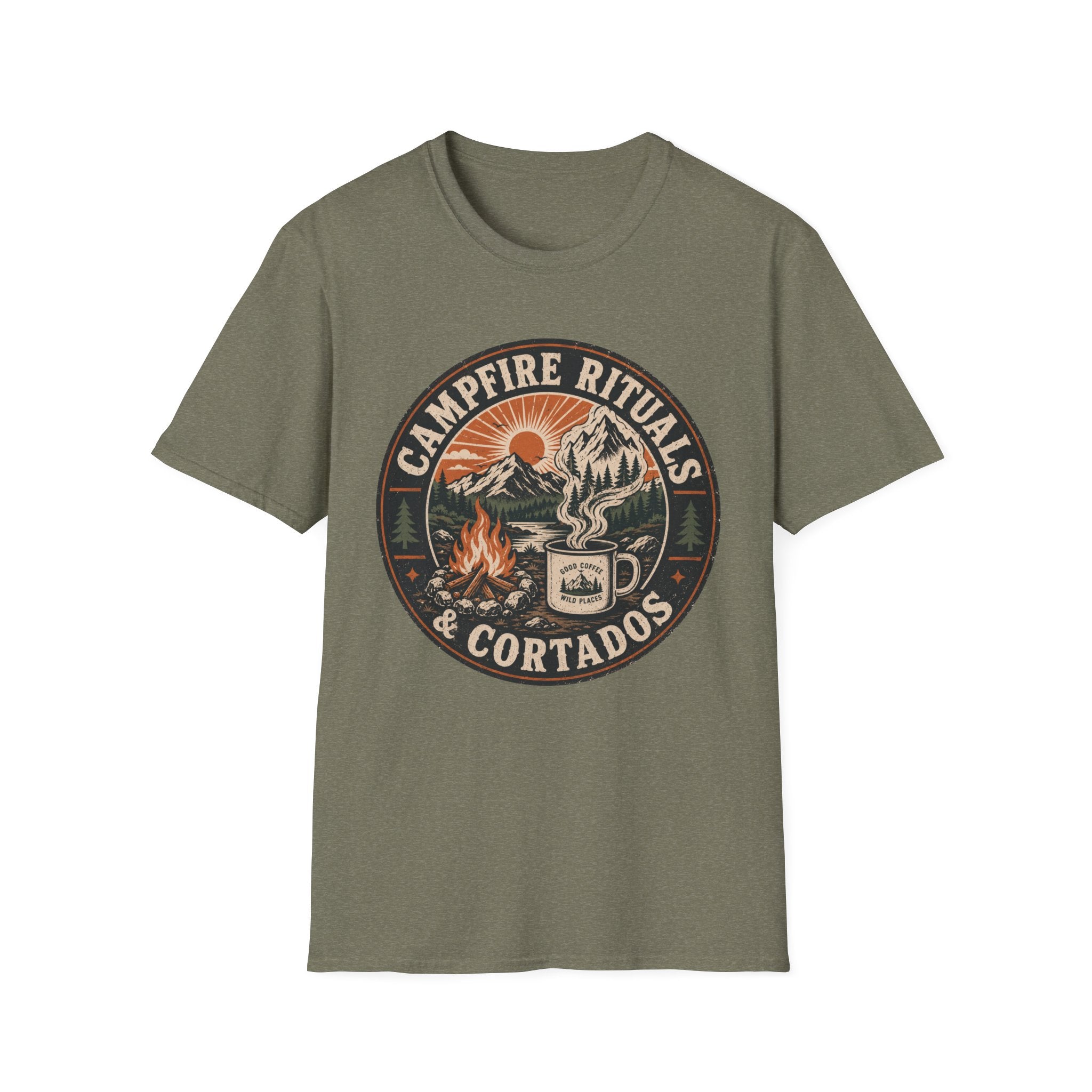 Campfire Rituals & Cortados T-Shirt