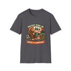 Bigfoot Runs On Coffee And Campfires T-Shirt
