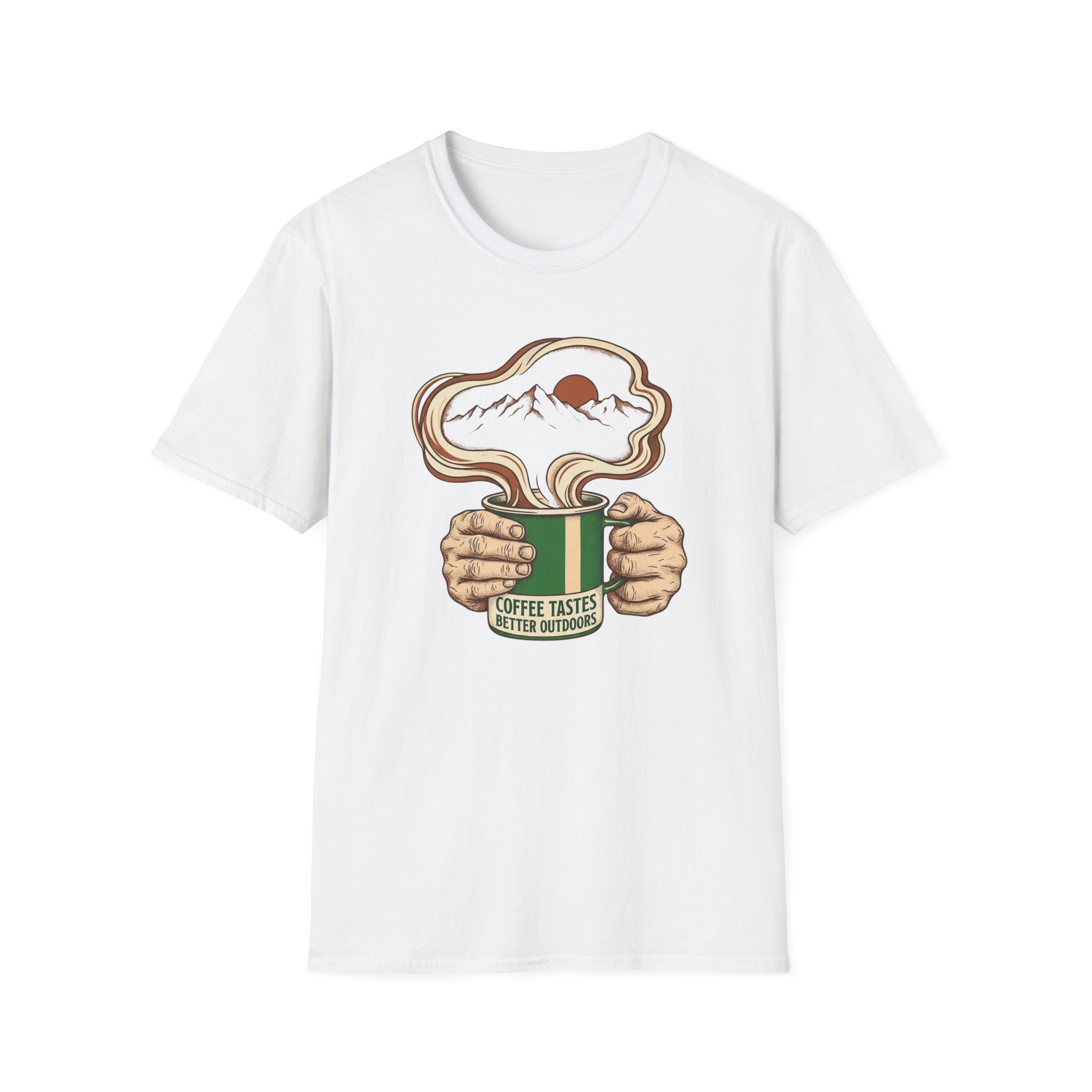 Coffee Tastes Better Outdoors T-Shirt
