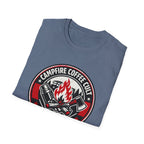 Campfire Coffee Cult Rise & Grind Emblem T-Shirt
