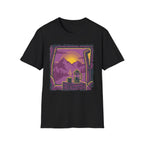 Purple Sunset Van Life Coffee French Press T-shirt