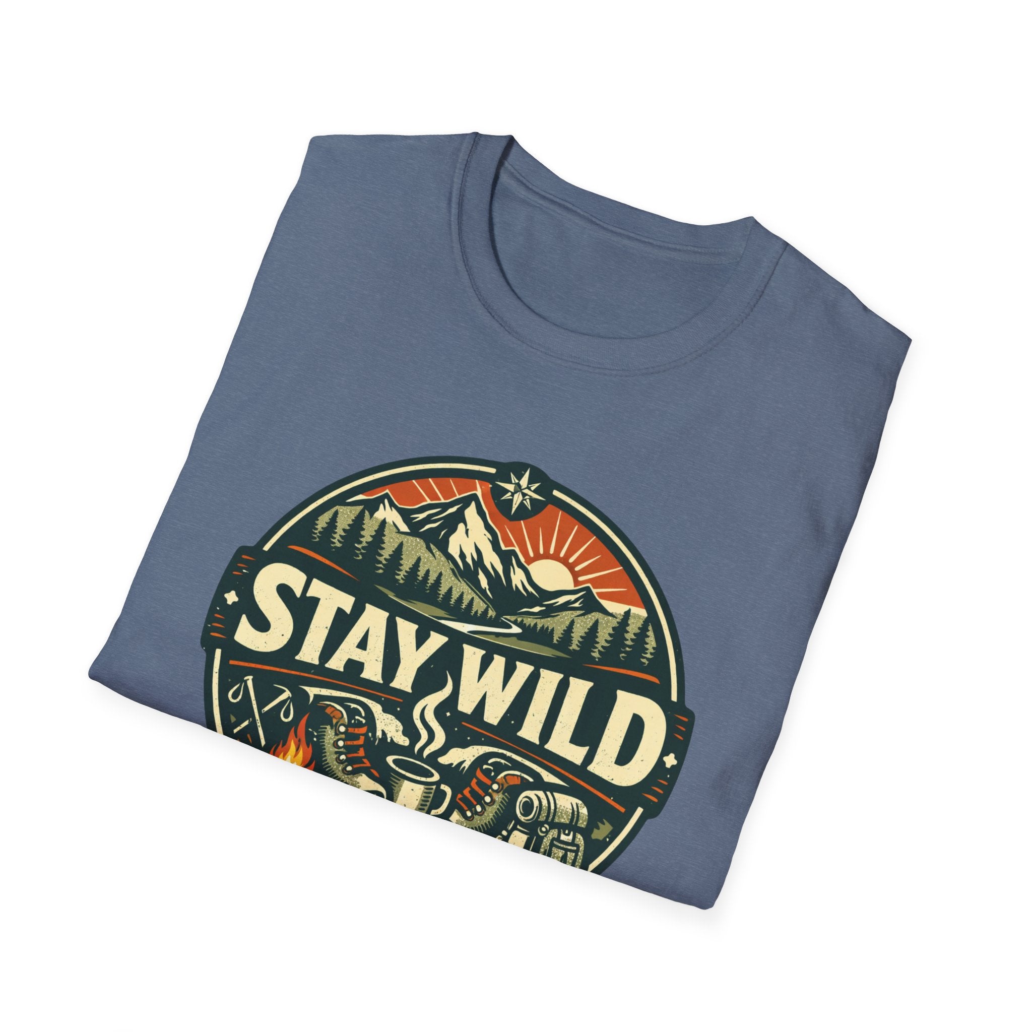 Stay Wild Outsydas T-Shirt Badge
