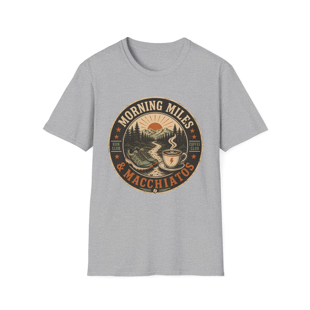 Morning Miles & Macchiaatos T-Shirt