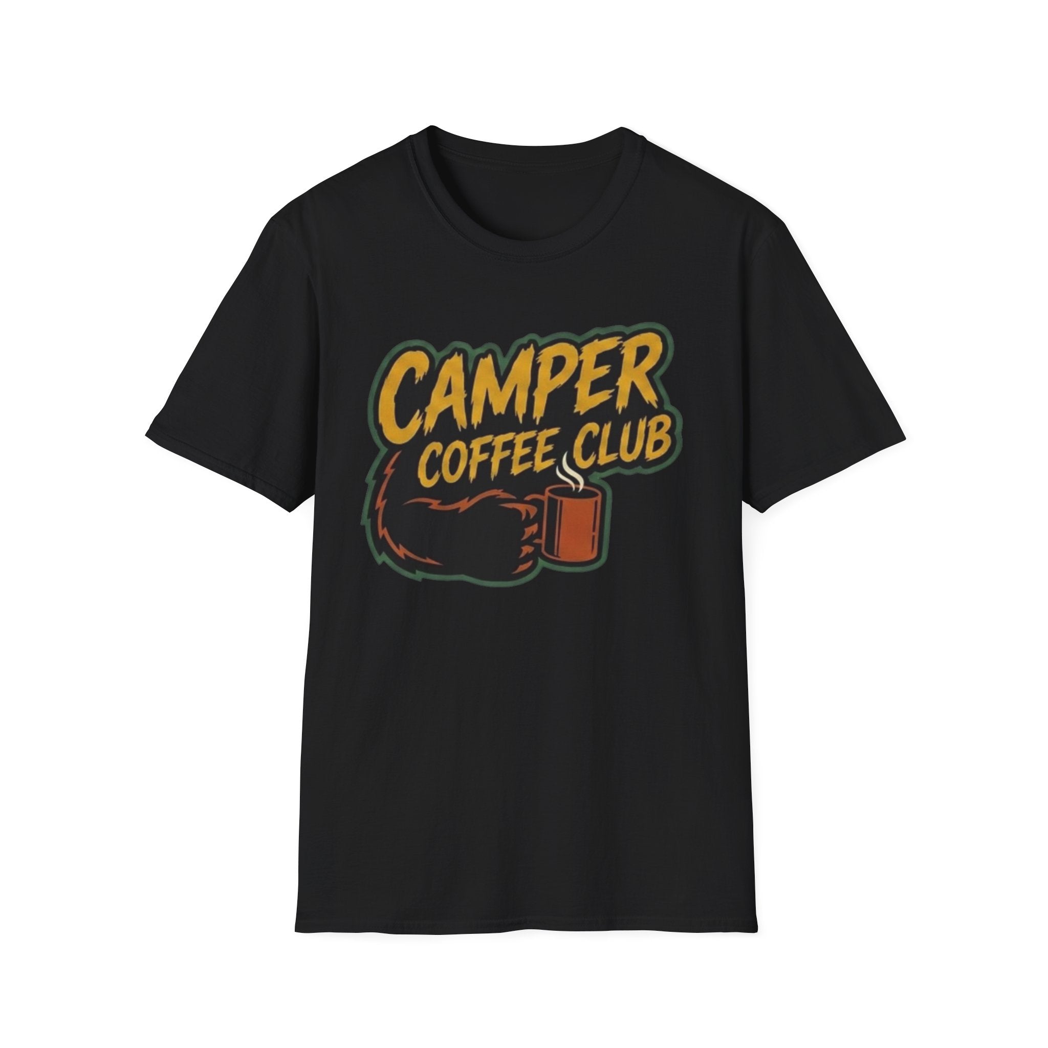 Camper Coffee Club T-Shirt Bear Claw
