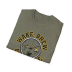 Wake Brew Explore Fuel Design T-Shirt