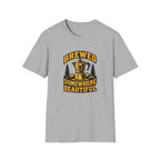 Brewed Somewhere Beautiful Coffee Pot T-Shirt