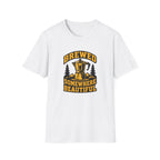 Brewed Somewhere Beautiful Coffee Pot T-Shirt