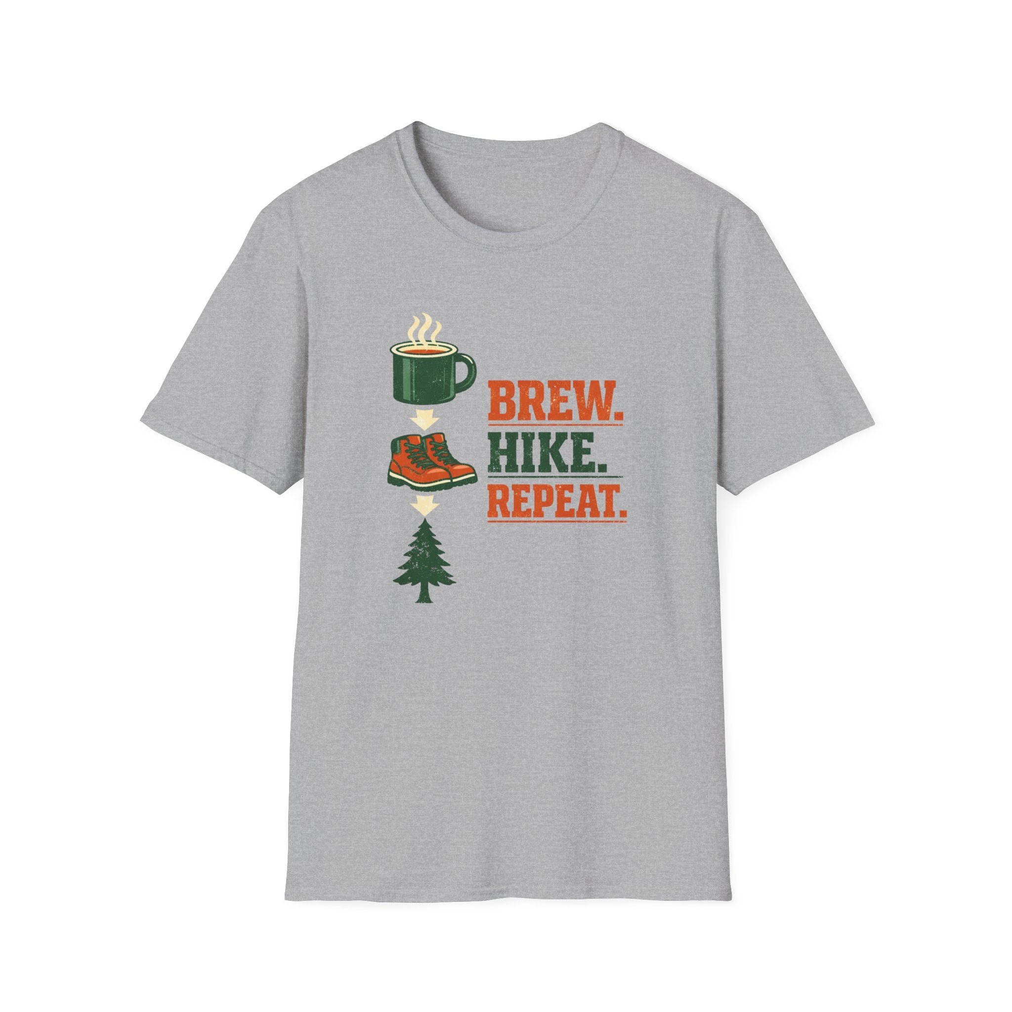 Brew. Hike. Repeat T-Shirt