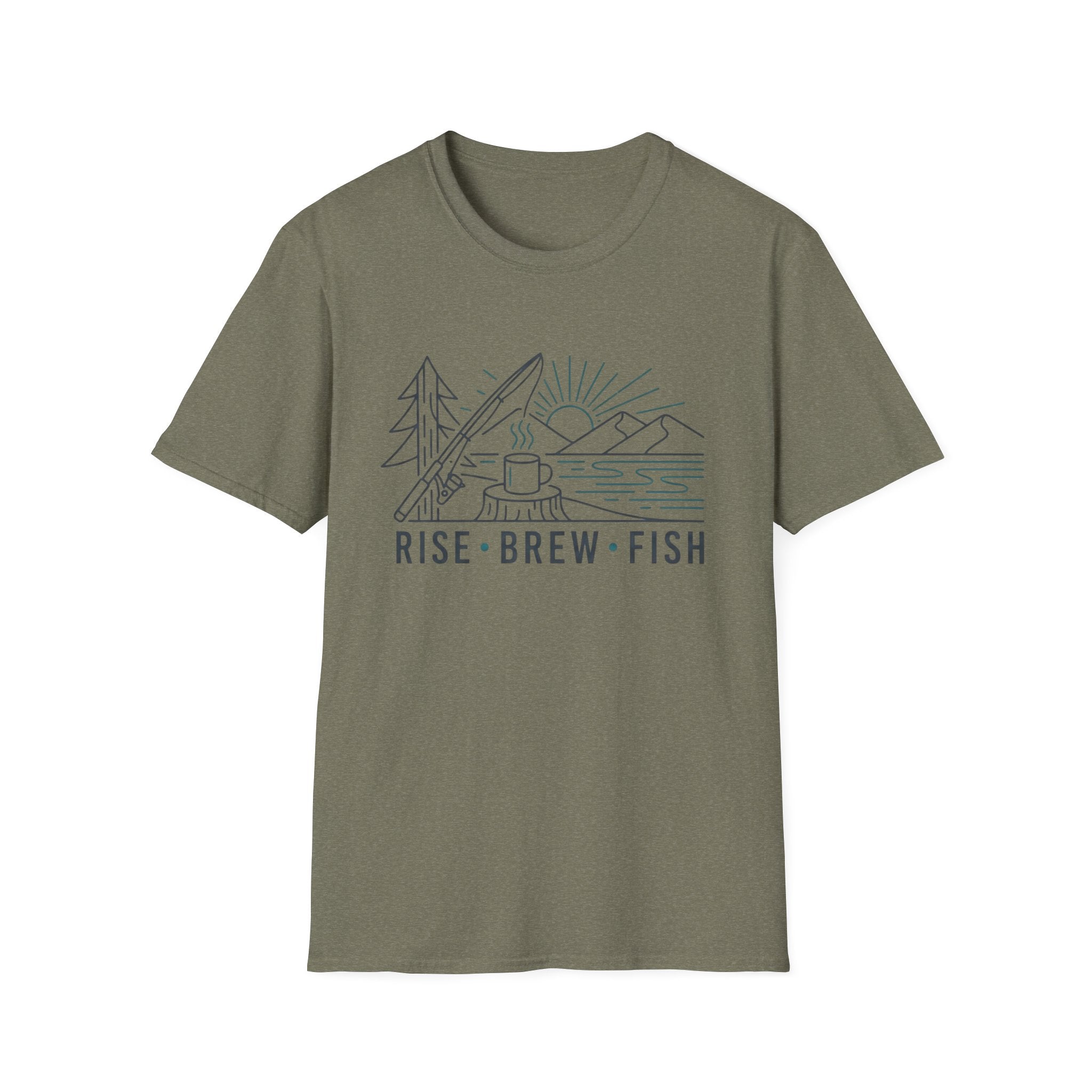 Rise-Brew-Fish T-Shirt