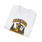 Brewed Somewhere Beautiful Coffee Pot T-Shirt