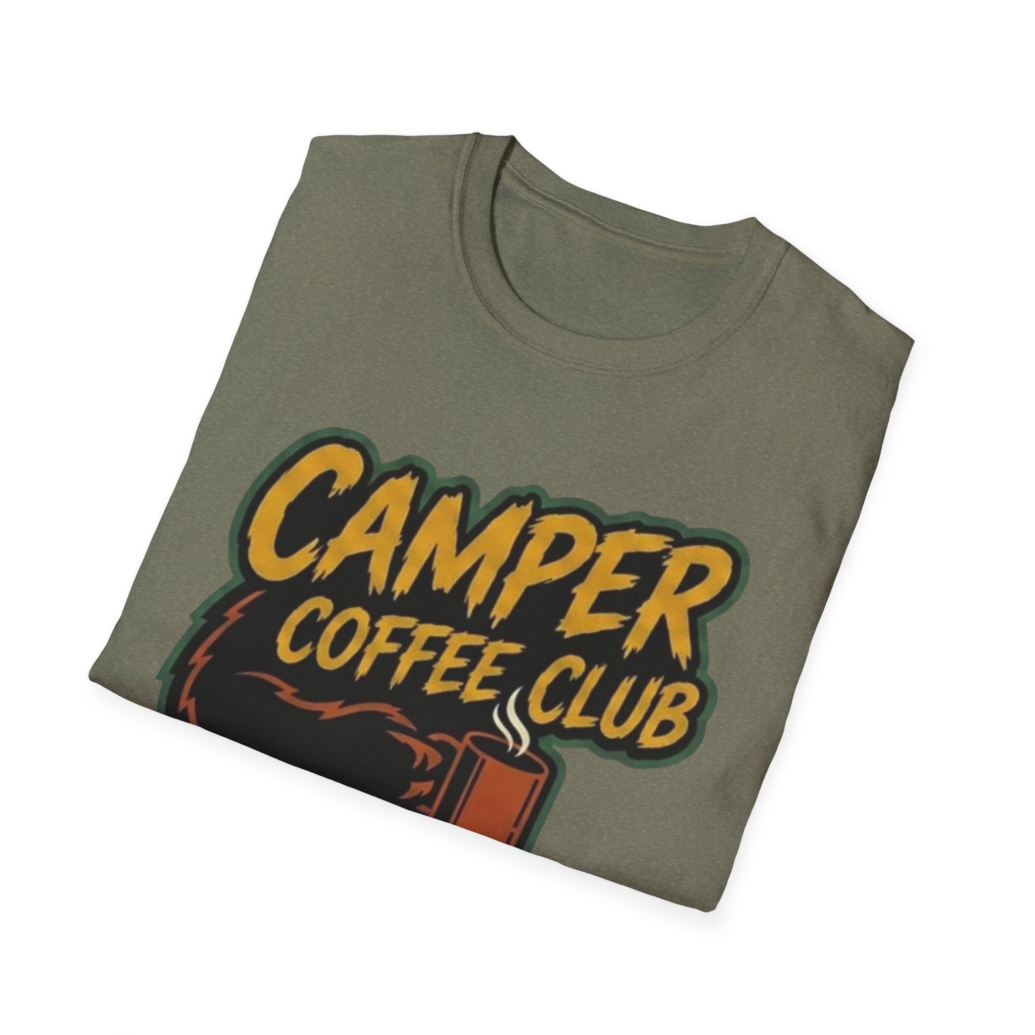 Camper Coffee Club T-Shirt Bear Claw