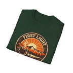 First Light & Flat Whites Distressed T-Shirt