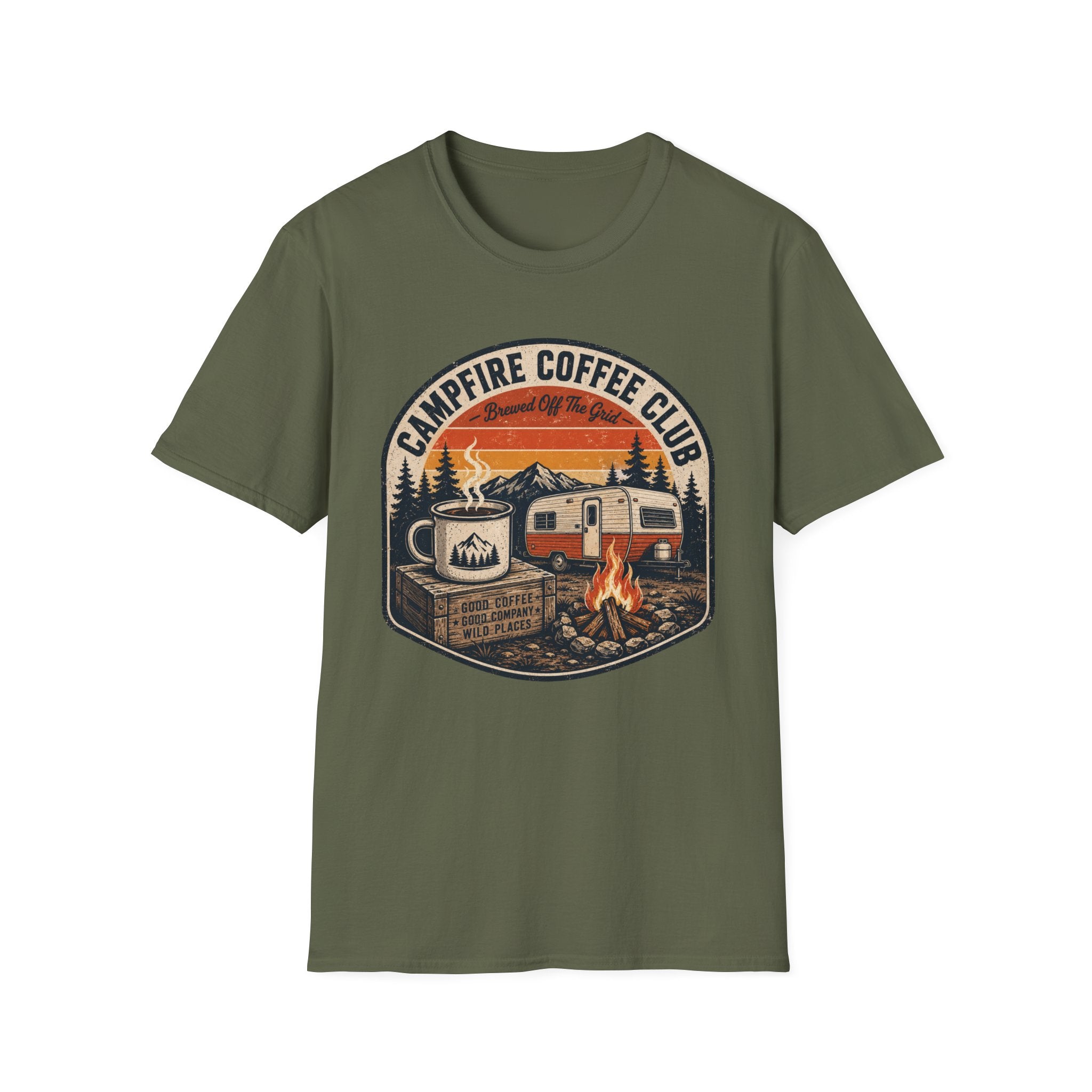 Campfire Coffee Club T-Shirt