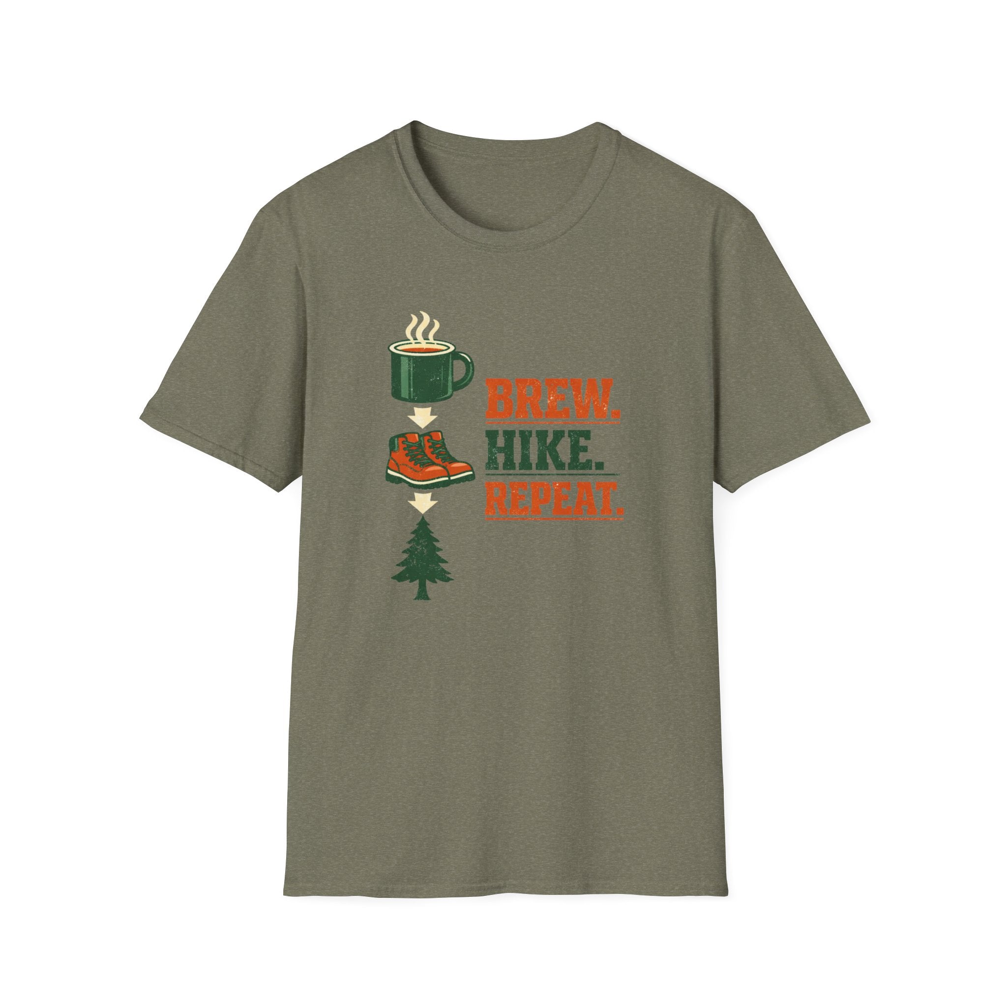 Brew. Hike. Repeat T-Shirt