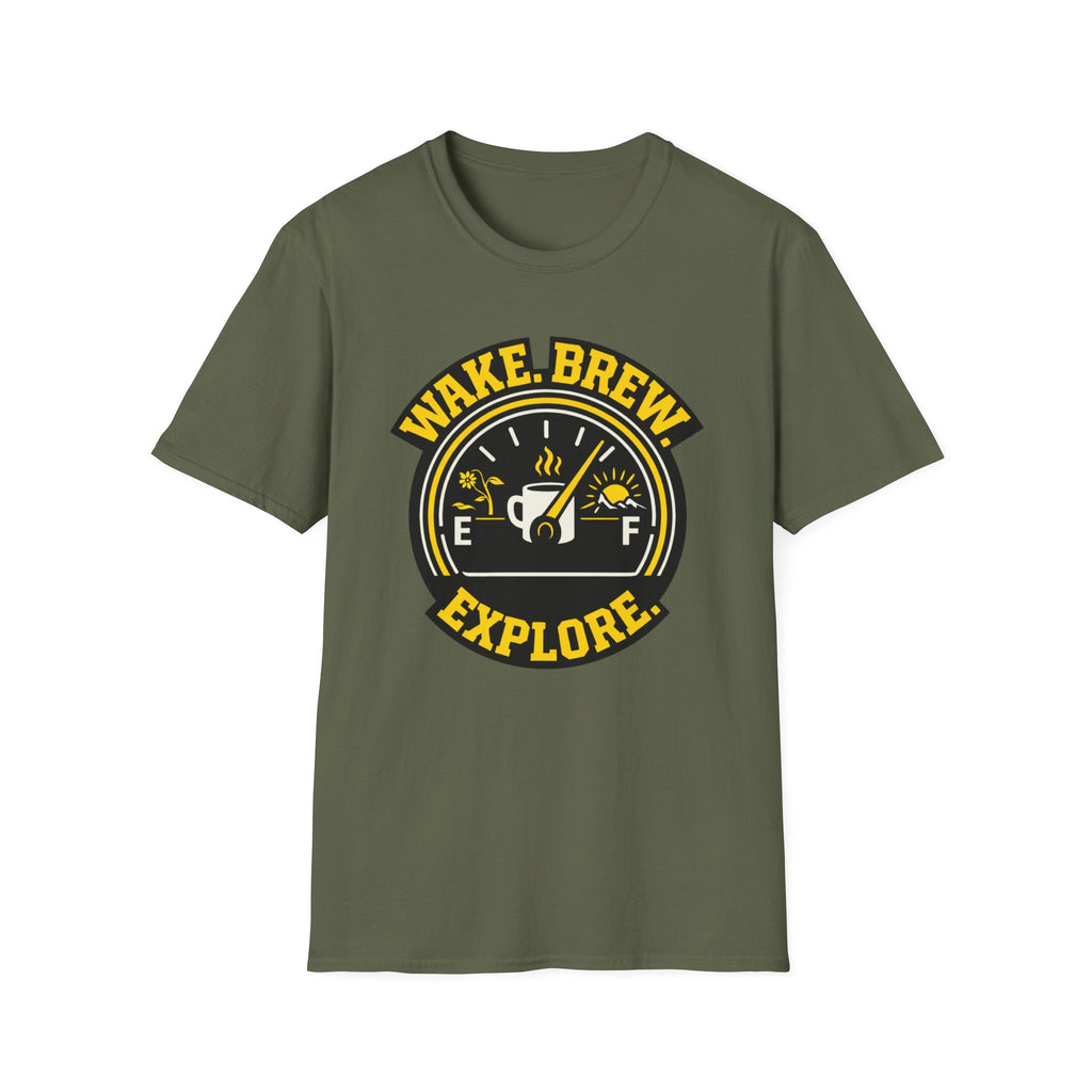 Wake - Brew - Explore T-Shirt