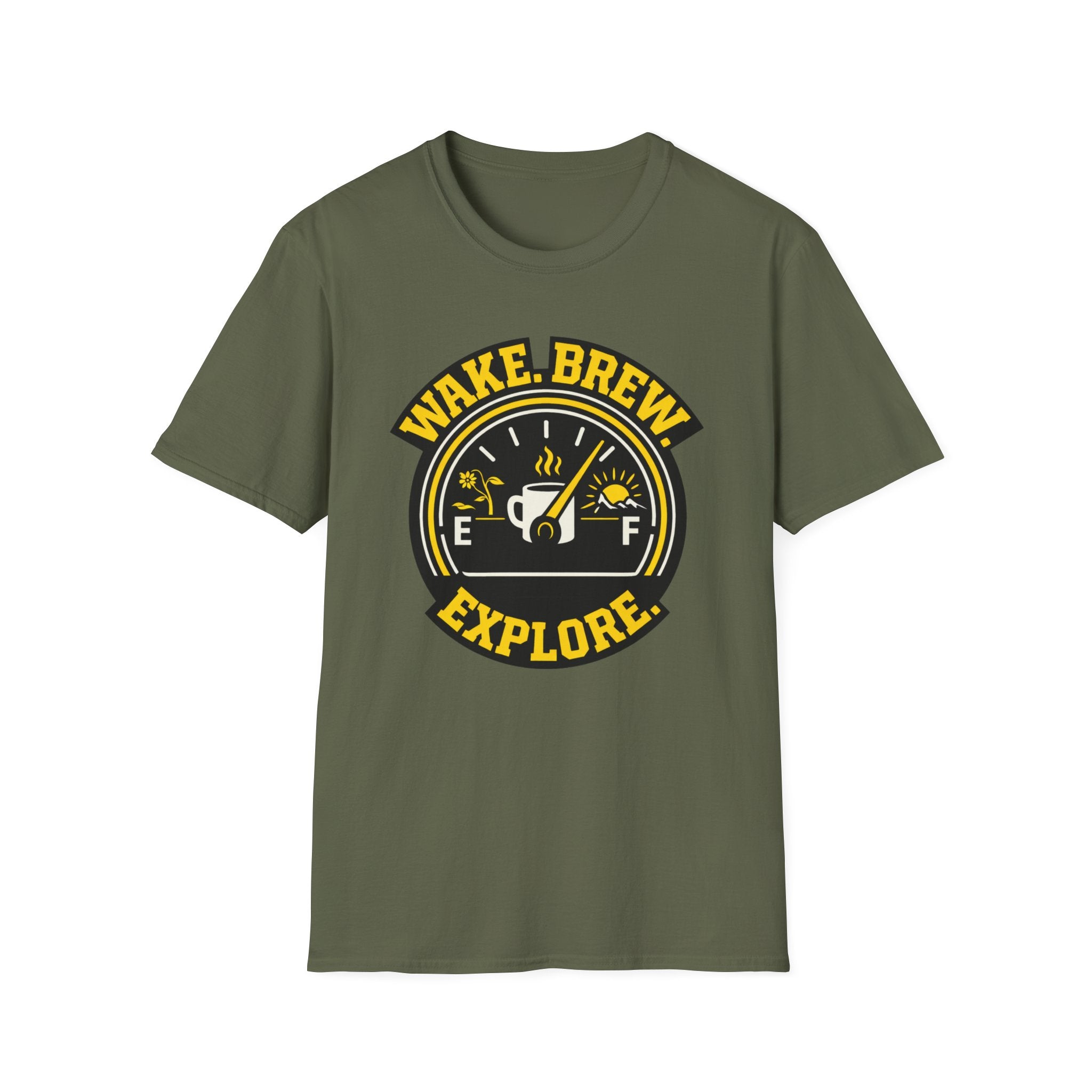 Wake - Brew - Explore T-Shirt