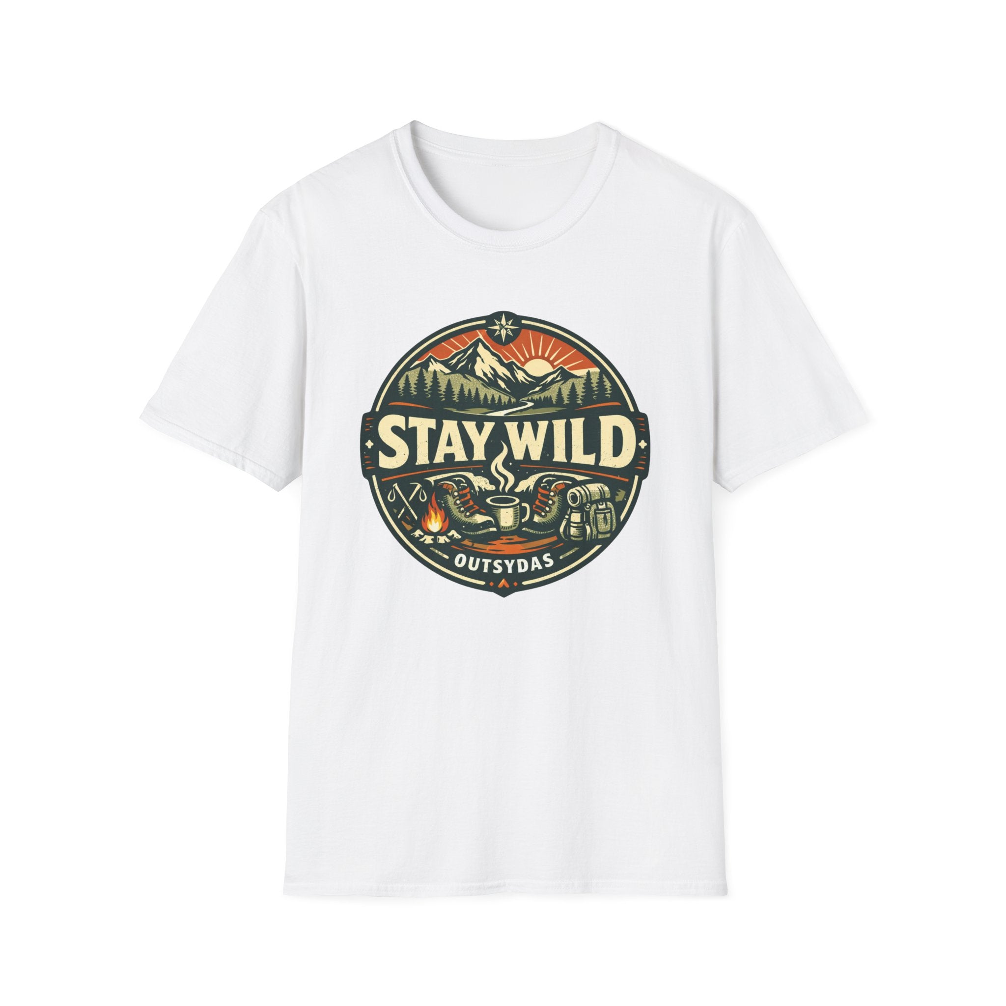 Stay Wild Outsydas T-Shirt Badge