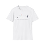 Coffee Tastes Better Outdoors Minimalism T-Shirt