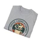 Coffee, Cabins & Canines - The Essential Trio T-Shirt