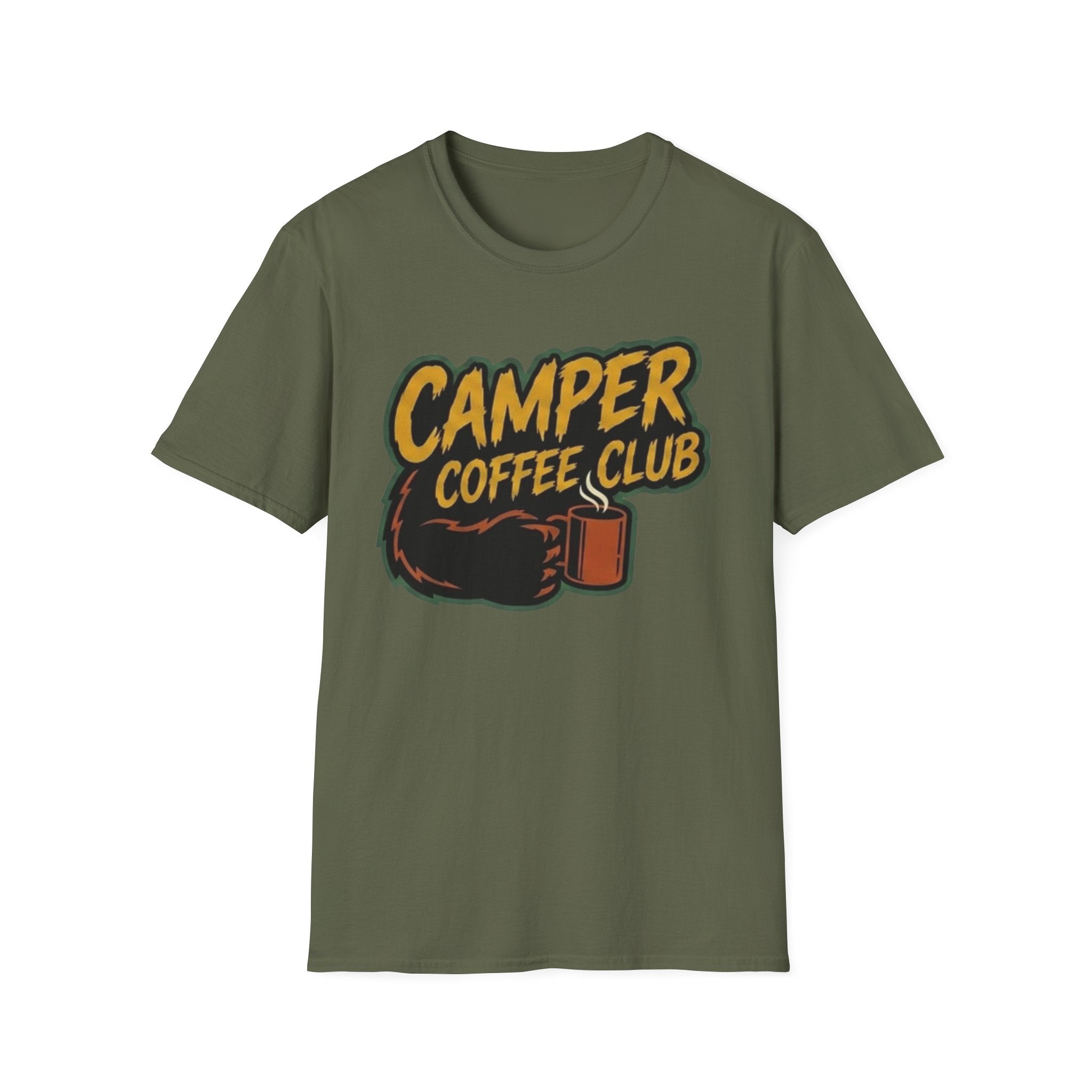 Camper Coffee Club T-Shirt Bear Claw