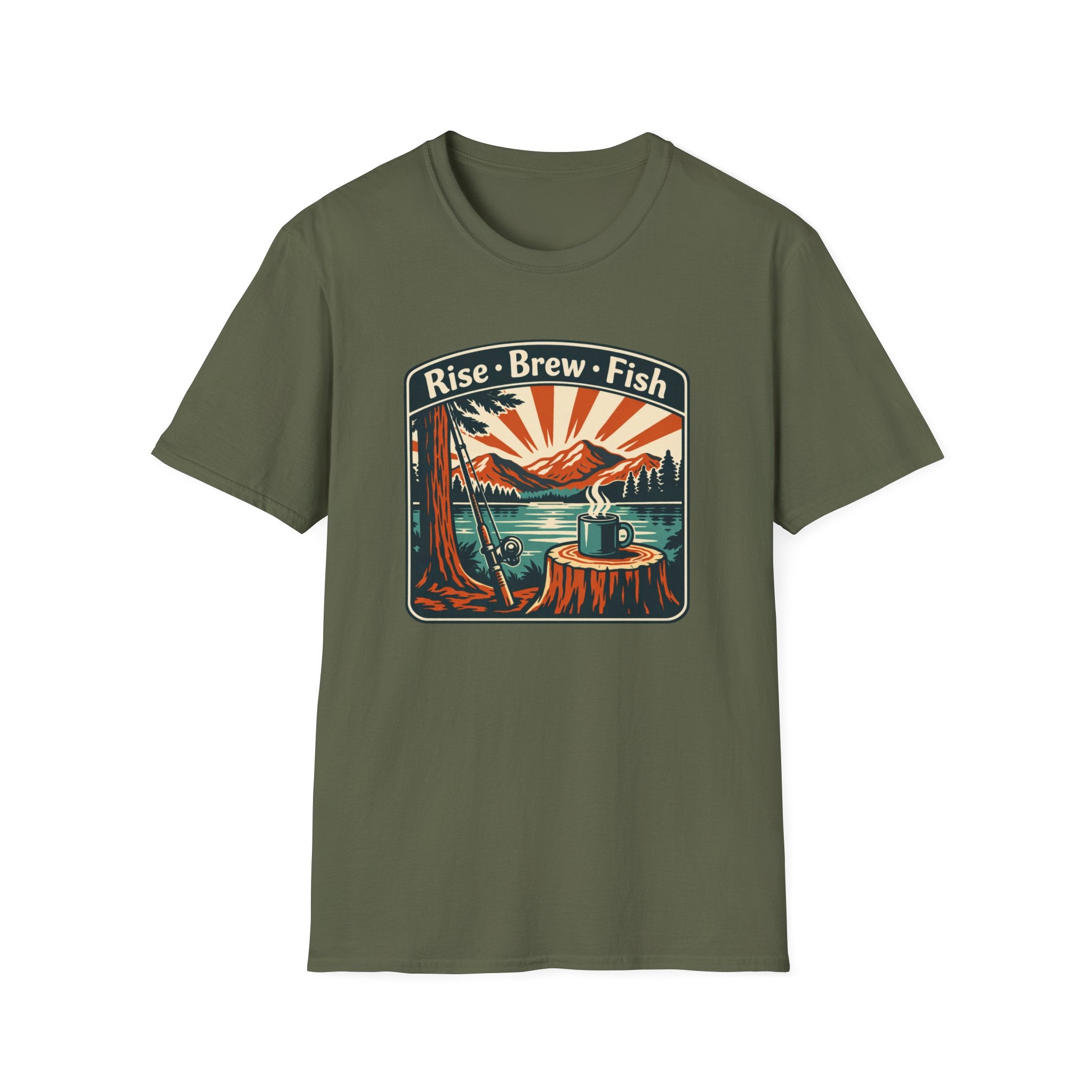 Rise Brew Fish T-Shirt