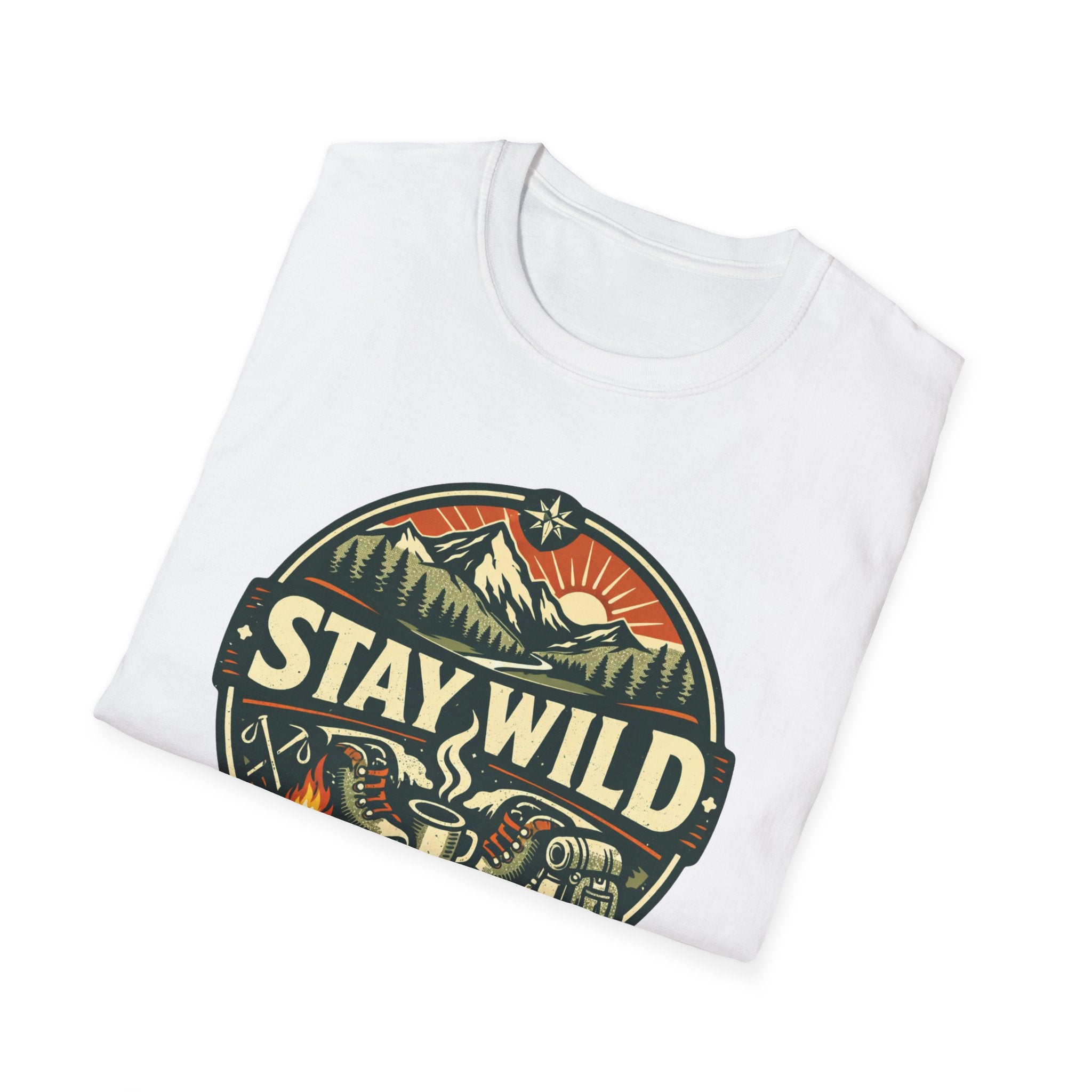 Stay Wild Outsydas T-Shirt Badge