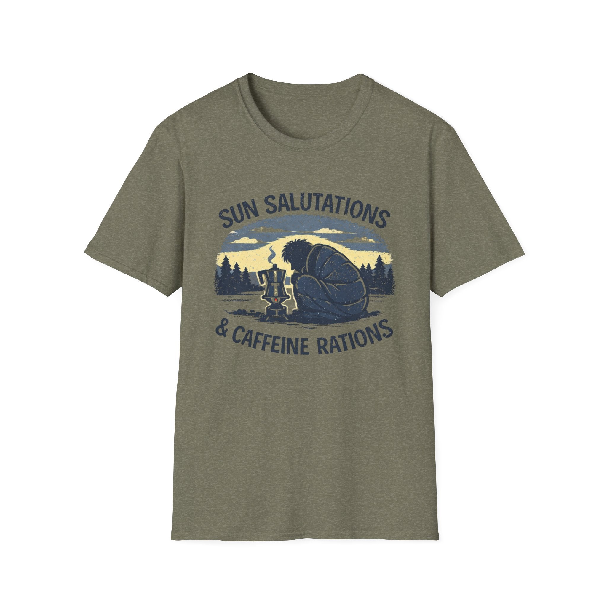 Sun Salutations & Caffeine Rations T-Shirt