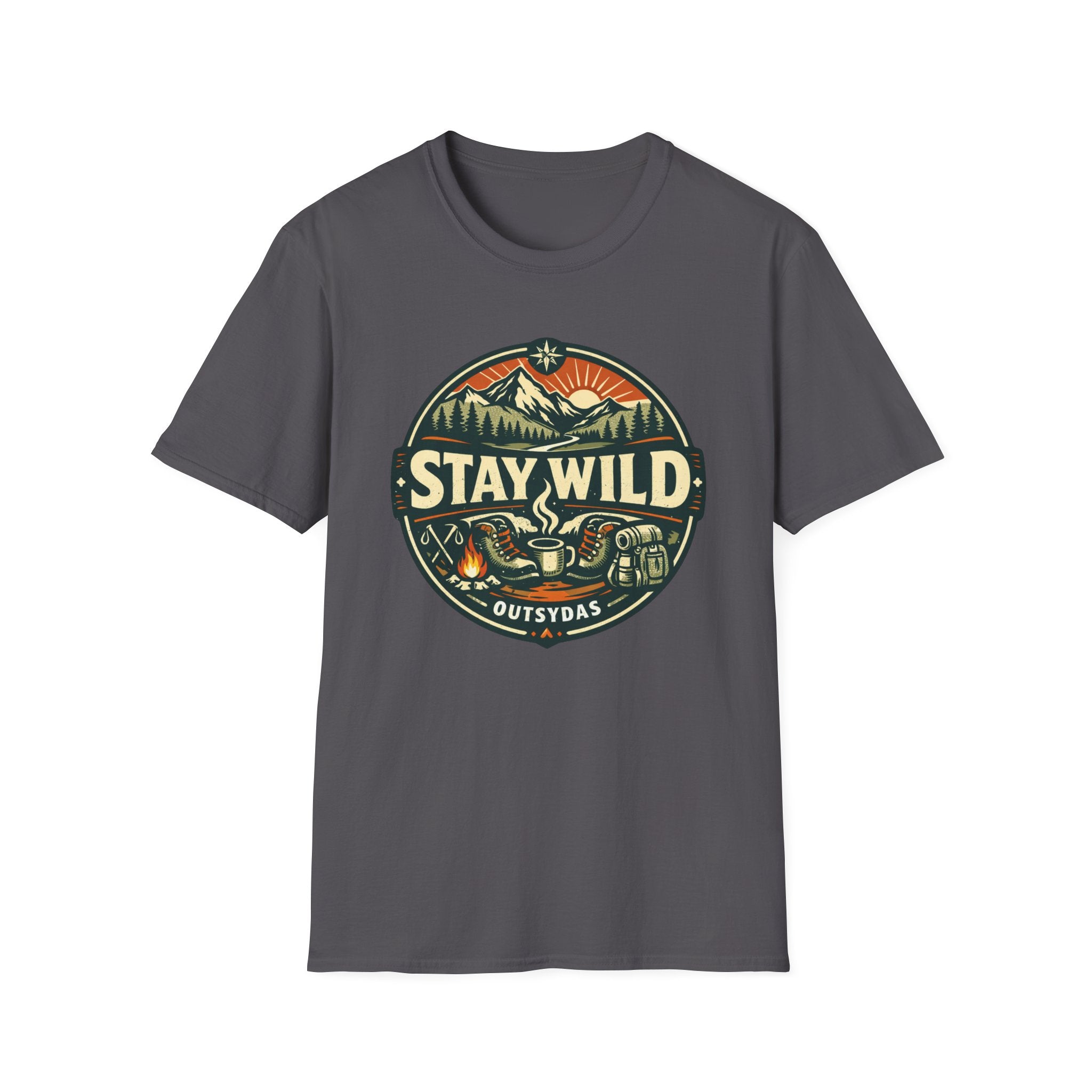 Stay Wild Outsydas T-Shirt Badge