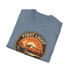 First Light & Flat Whites Distressed T-Shirt