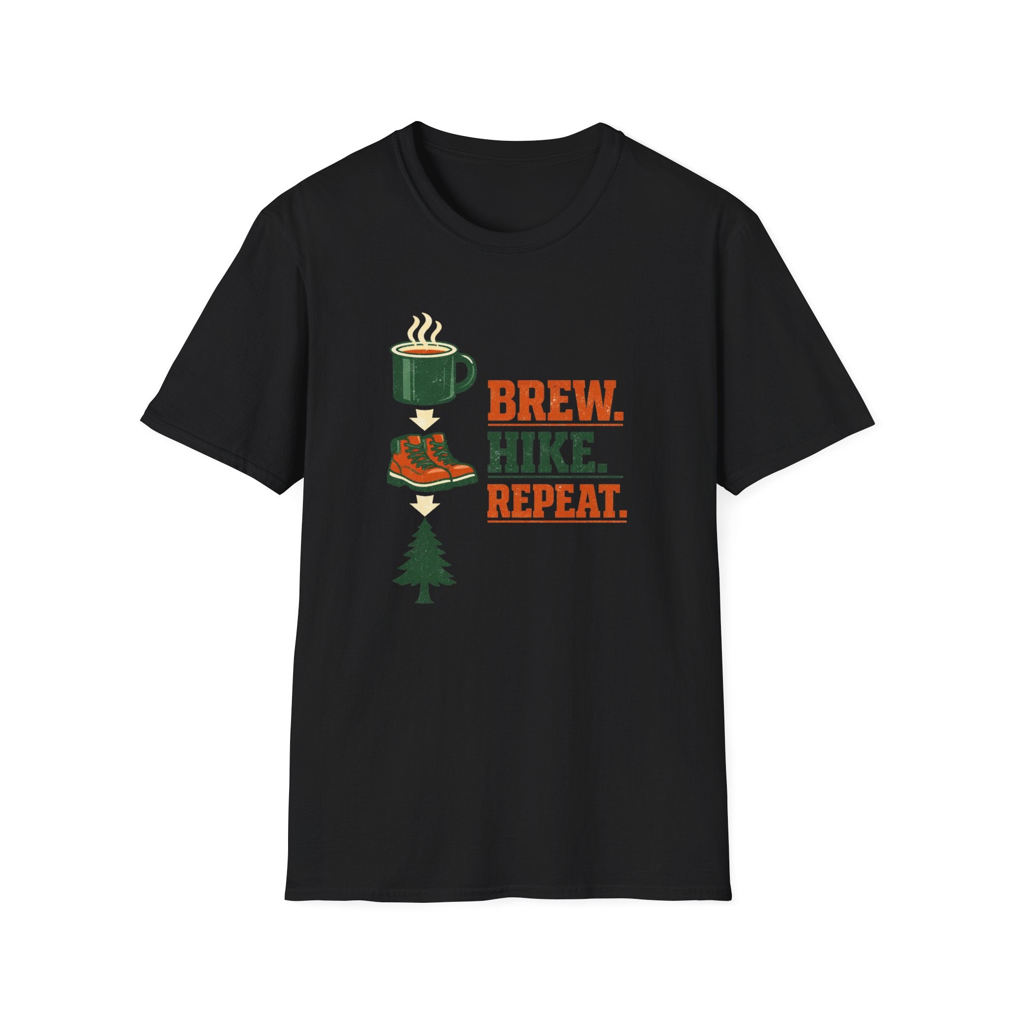 Brew. Hike. Repeat T-Shirt