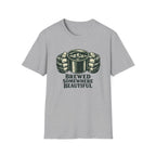 Brewed Somewhere Beautiful Metal T-Shirt