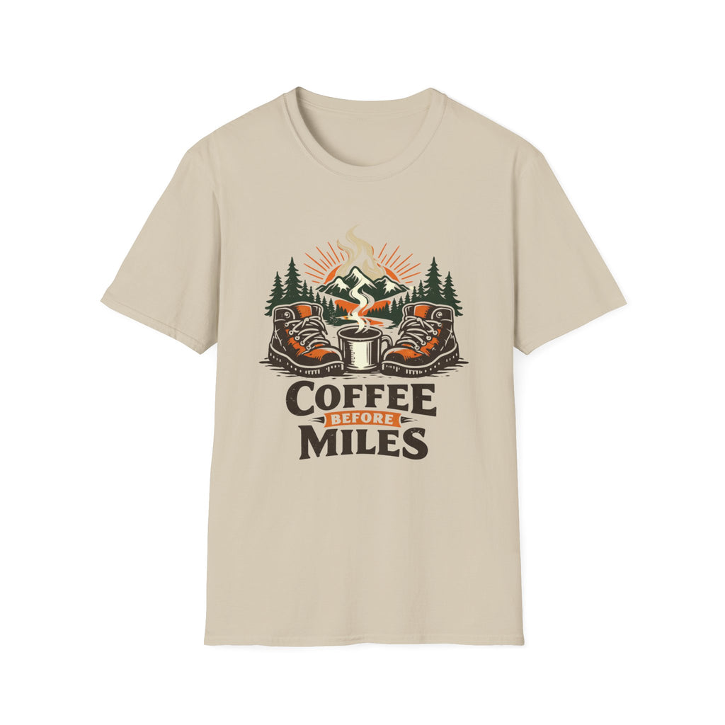 Coffee Before Miles T-Shirt