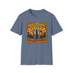 Brewed Somewhere Beautiful Poster Style T-shirt