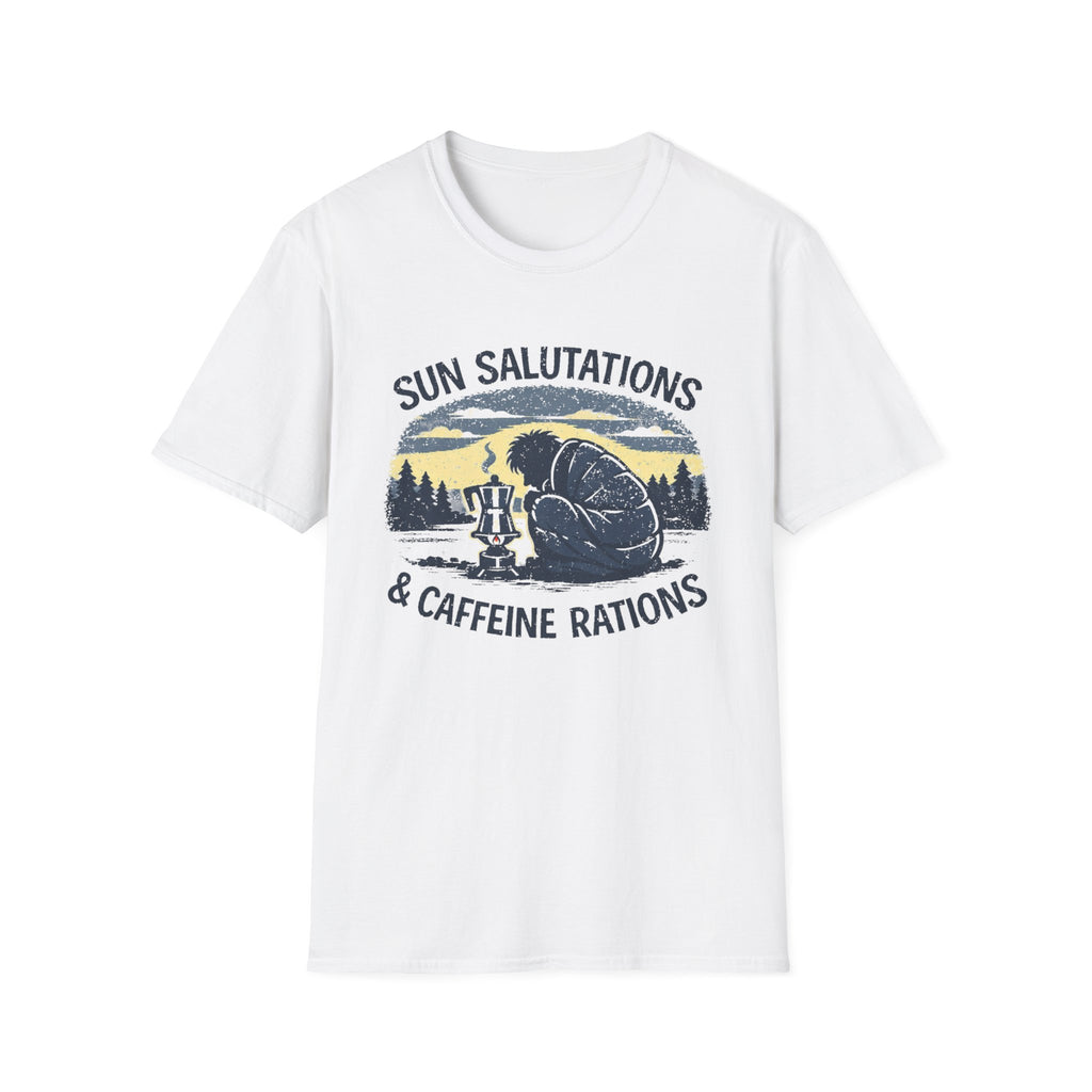 Sun Salutations & Caffeine Rations T-Shirt