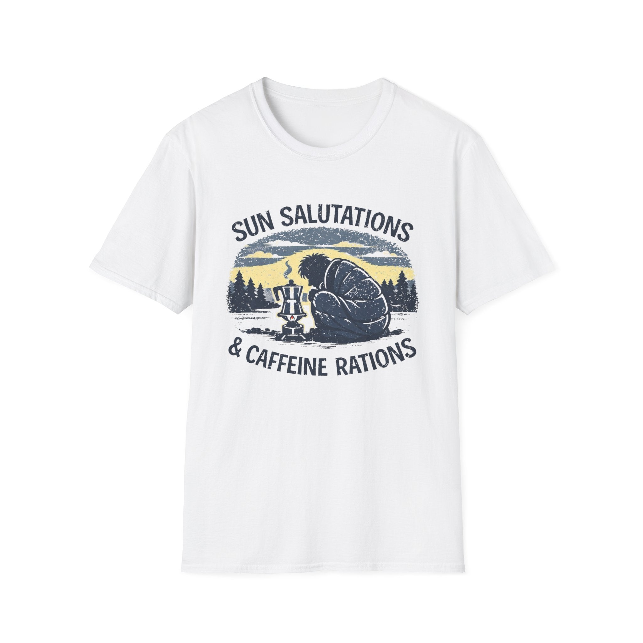 Sun Salutations & Caffeine Rations T-Shirt