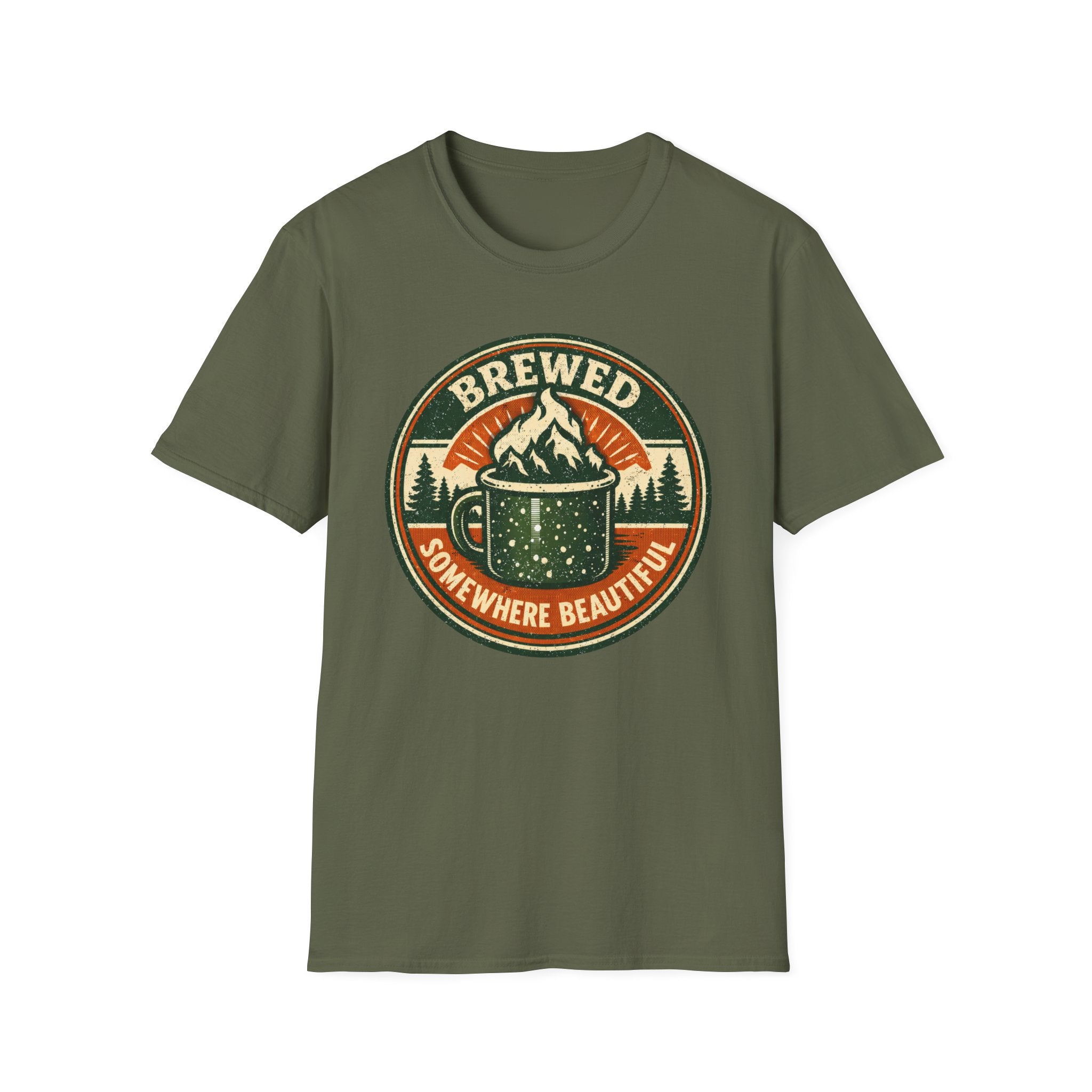 Brewed Somewhere Beautiful T-Shirt