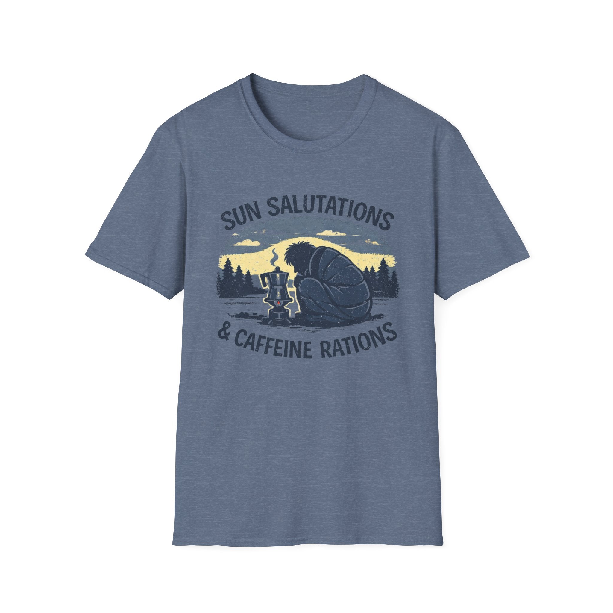 Sun Salutations & Caffeine Rations T-Shirt