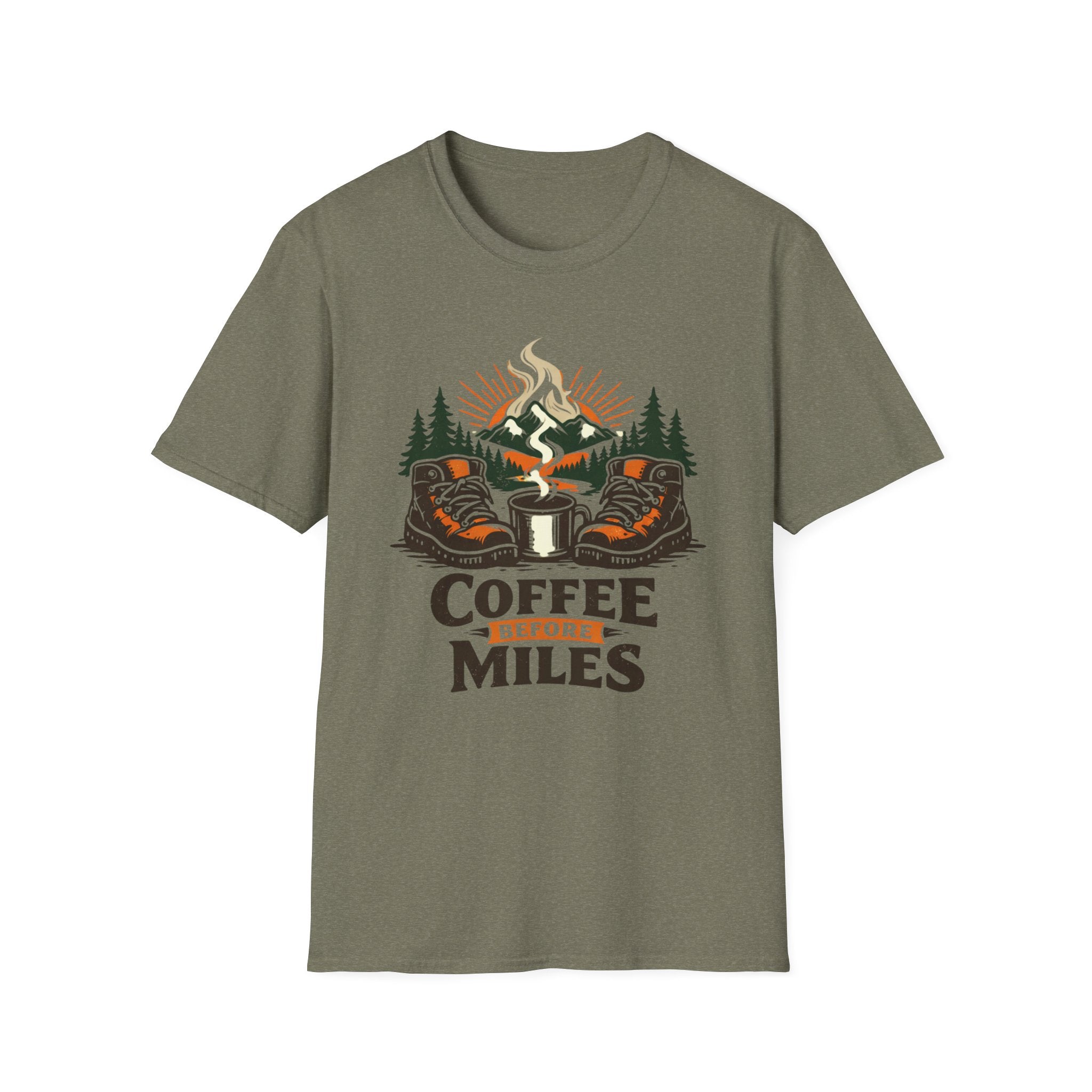 Coffee Before Miles T-Shirt