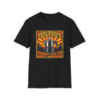 Brewed Somewhere Beautiful Poster Style T-shirt
