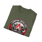 Campfire Coffee Cult Rise & Grind Emblem T-Shirt