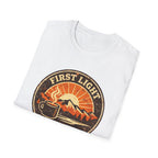 First Light & Flat Whites Distressed T-Shirt