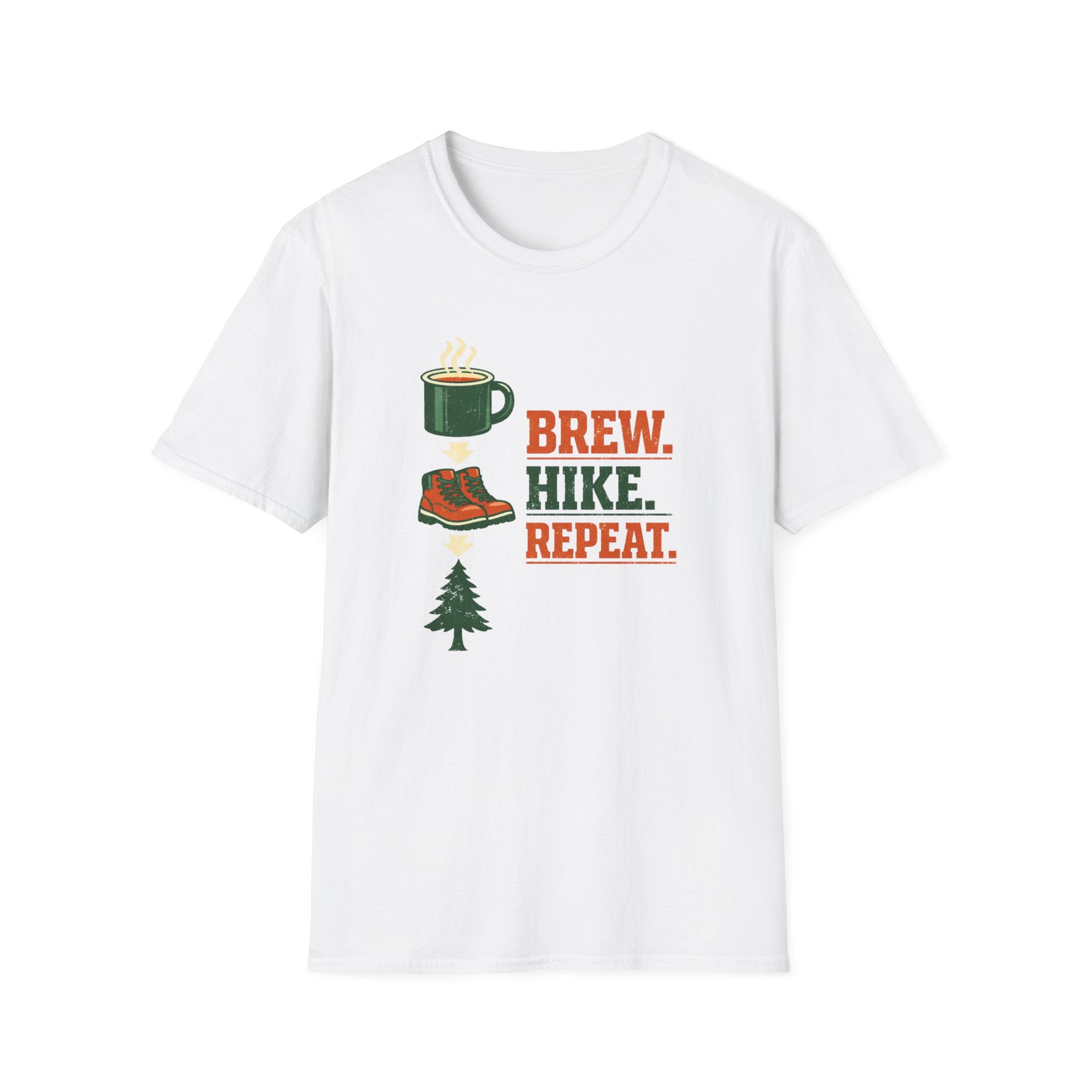 Brew. Hike. Repeat T-Shirt