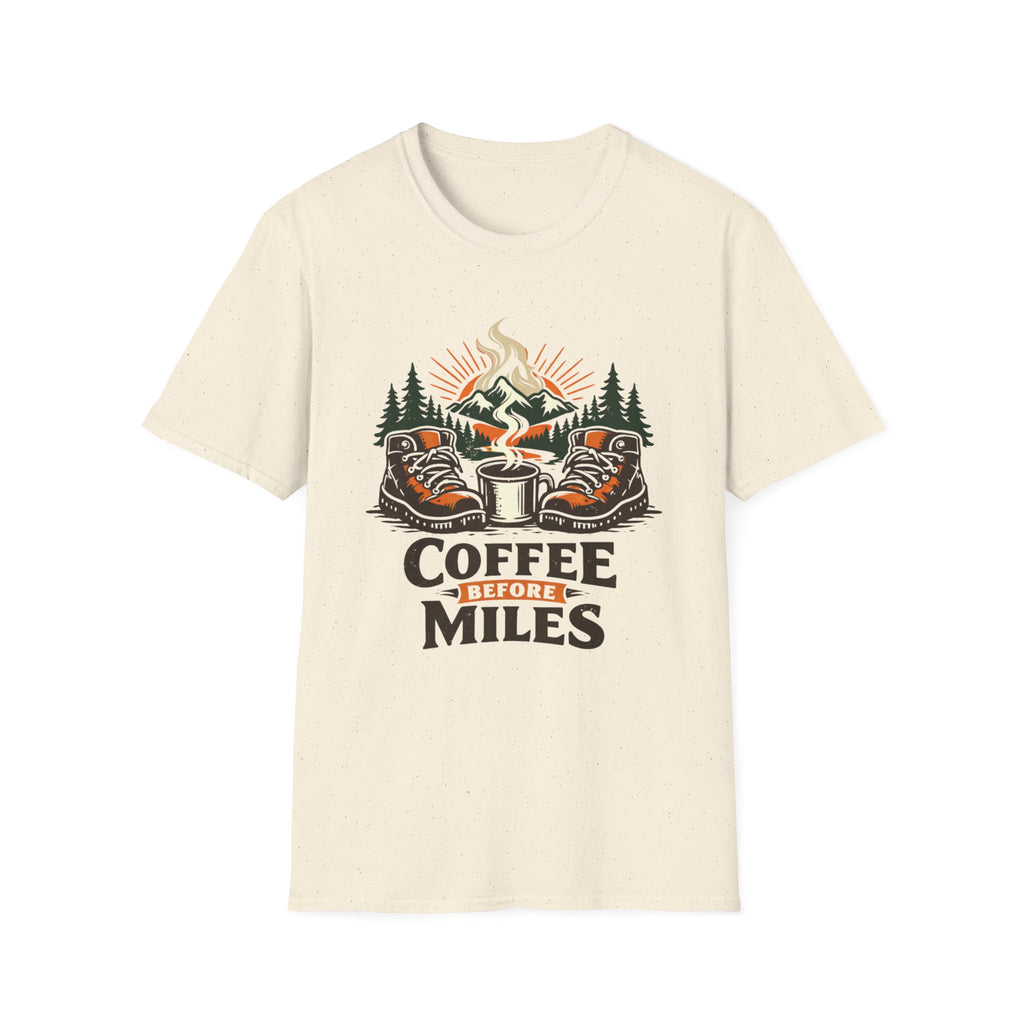 Coffee Before Miles T-Shirt