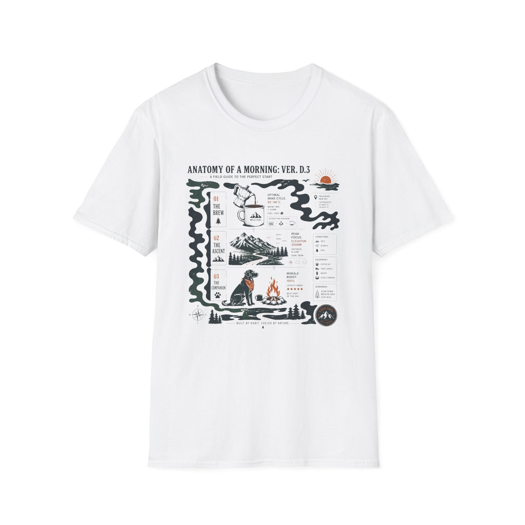 Anatomy Of A Morning T-Shirt v3